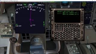 FSX STEAM Captainsim B757 FMC Tutorial [upl. by Nnaeerb]