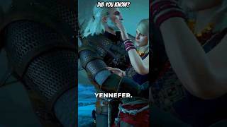 Unused Romance Option❓ thewitcher thewitcher3 geralt gamingshorts gamer [upl. by Drona]