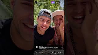 Ronen Rubinstein and Rafael Silva Tarlos Instagram Live 592021 [upl. by Etireuqram]