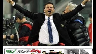 Imitazione Parodia Stramaccioni  Post Juve Inter la spensieratezza e il codino di Palacio [upl. by Akyre]