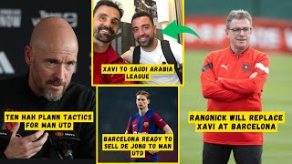 ETH TACTICS PLANN❗Barcelona ready to sell De Jong to Man Utd✅Rangnick to Barcelona😱Man Utd News [upl. by Wakefield]