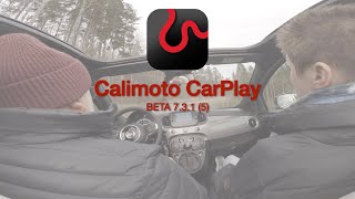 Calimoto CarPlay Beta 731 5 kleines Update [upl. by Ettedanreb]