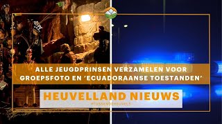 Heuvelland Nieuws Alle jeugdprinsenparen verzamelen voor foto [upl. by Kenward]