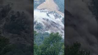 biggest landslide hilly npltravel hillsmountains shorts [upl. by Araccat281]