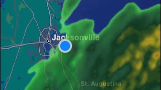 Milton Hurricane 🌀 5am 🌀 Jacksonville 🌀 Anna Florida is live [upl. by Rolph]