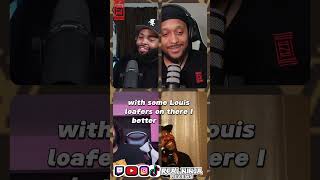 BNew explains his love for LV shorts funny louisvuitton newdrip podcast new [upl. by Hsepid]