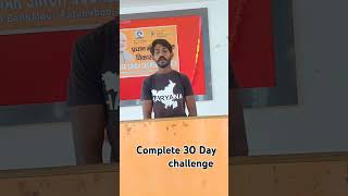 Done challenge 30 days fitness ankitbayanpuria motivation [upl. by Crocker]