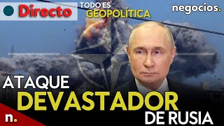 TODO ES GEOPOLÍTICA Rusia lanza un ataque devastador crisis total en Ucrania y jaque a la OTAN [upl. by Enitsirt]