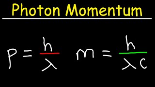 Photon Momentum and Effective Mass [upl. by Neural245]