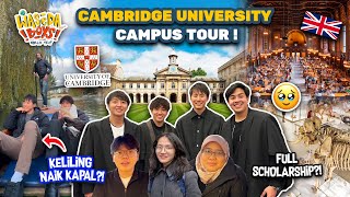 AKHIRNYA WASEDABOYS KE CAMBRIDGE UNIVERSITY CAMPUS TOUR NAIK KAPAL  WORLD TRIP 64 [upl. by Tsenre]