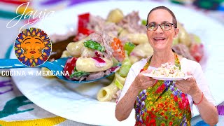 Ensalada de Coditos con Atún Ligera y Fresca [upl. by Anoerb]