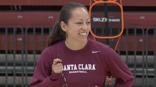 Meet Kristin Iwanaga  Santa Clara Womens Basketball Assistant Coach [upl. by Rasla]