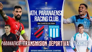 ATHLETICO PARANAENSE vs RACING 🔴 EN VIVO 🔴 COPA SUDAMERICANA 2024 · IDA CUARTOS DE FINAL [upl. by Naeroled]