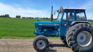 Ford 5000 Veteran tractor pulling Lindstad 2017 [upl. by Acacia]