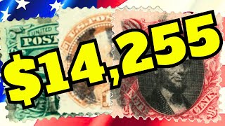 MOST VALUABLE 1869s US commemorative stamps [upl. by Carolus]