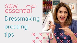 Dressmaking Pressing Tips and Tools [upl. by Remark]