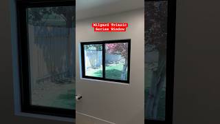 Milgard Trinsic Series Window with Black on Black frame color ​⁠Milgard windowinstallation [upl. by Macdonell]