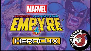 Heroclix  Avengers Fantastic Four Empyre Brick Unboxing [upl. by Tiler]