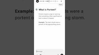 What is Portent [upl. by Anert]