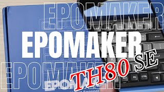 【レビュー】EPOMAKER TH80 SE Wisteria Switch リニア軸 ホットスワップ対応 メカニカル式 ゲーミング キーボード [upl. by Ajam]