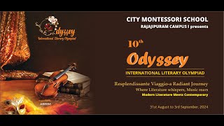 10th Odyssey International English Olympiad organized by CMS Rajajipuram I  Day  4 [upl. by Andris537]