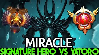 MIRACLE Terrorblade Power Signature Hero VS YATORO Boss Dota 2 [upl. by Kcerb420]