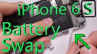 iPhone 6S Battery Replacement in 3 minutes Easy Method [upl. by Joselow]