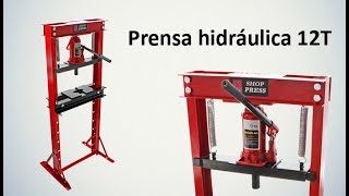 Prensa hidráulica 12T [upl. by Assel]