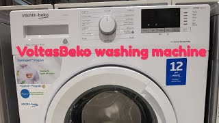 Voltas Beko Front Load Washing machine Review  In Hindi  Voltas Beko VoltasBeko [upl. by Einhapets]