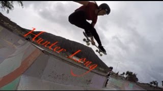 Hawaii Skateboarder RippahHUNTER LONGSkate Hawaii Professional Competitor [upl. by Adniroc468]