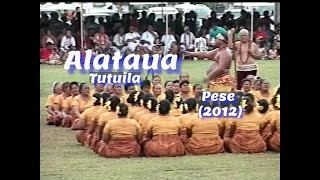 ALATAUA TUTUILA  Lāuga Pese amp Taualuga 2012 [upl. by Trow]