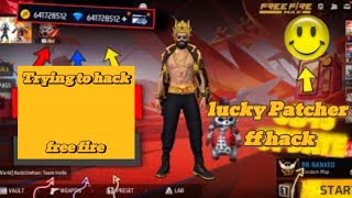 trying to hack free fire with lucky Patcher 🙂 [upl. by Aciret897]