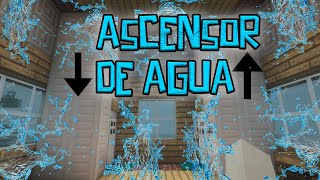 COMO HACER ASCENSOR DE AGUA EN MINECRAFT 1182  FORMA FÁCIL Y RÁPIDA [upl. by Gasperoni]