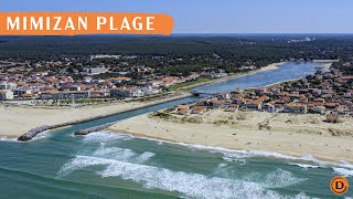 Mimizan Plage  Drone  Documentaire Aérien 4k  Aerial Footage 4k [upl. by Ichabod]