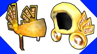 THE RAREST HATS IN ROBLOX HISTORY TICKET HATS [upl. by Darsey]