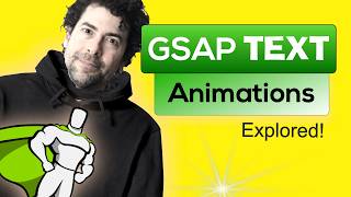 Add Impact to Your Website with GSAP TEXT ANIMATIONS [upl. by Ahsiekal]