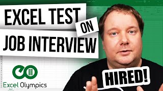 Excel Test for Job Interview 2021 [upl. by Alyl410]