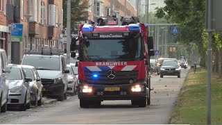 Tankautospuit Baan 170631 en Mijnsherenlaan 173431 met spoed naar Meldingen in Rotterdam [upl. by Noyart118]