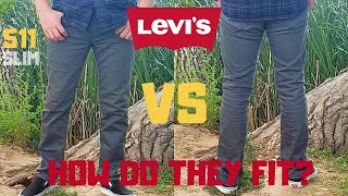 Levis 511 Jeans  Slim Fit REVIEW amp Try On Haul Sizing amp Fit 2020 [upl. by Oam]