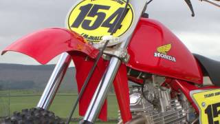 C amp J XR 500 Honda Twinshock Dirt Bike [upl. by Zurc]