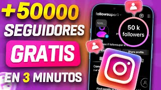 ✅ SEGUIDORES GRATIS EN INSTAGRAM 2024  Obtén 50000 Seguidores en Instagram GRATIS AndroidiOS [upl. by Ahsoyek]