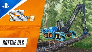 HEAVY HAULING GIANT EXCAVATOR TAKES 2 SEMIS AT ONCE  FARMING SIMULATOR 2019 [upl. by Ahsilyt]