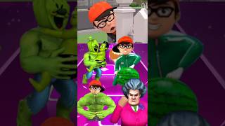 SCARY TEACHER 3D amp NICK HULK amp TANI IRONMAN amp AMONG US  Coffin Dance Meme Astronomia COVER short [upl. by Eerihs483]