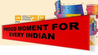 QS world university rankings 2024  India in World University Ranking 2024 [upl. by Yasnil]