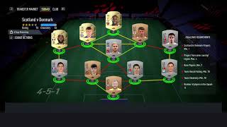 FIFA 22 SBC  MARQUEE MATCHUPS  Scotland V Denmark  NO LOYALTY CHEAP [upl. by Stern248]