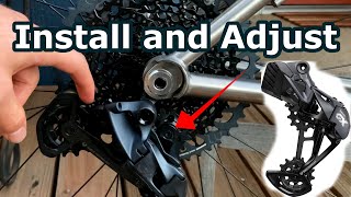 How To Install an SRAM Derailleur and Chain and Get it All Shifting Smooth [upl. by Gillette]