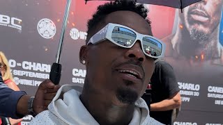 Jermell Charlo on Tim Bradley Mayweather Bivol vs Canelo Castaño and more  esnews boxing [upl. by Nauqas]