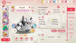 Finally Evolved AGGRON to Mega AGGRON  Megamon [upl. by Enyawd]