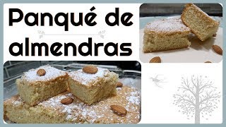 PANQUÉ DE ALMENDRA MOLIDASIN GLUTENCOMO HACERRECETA FÁCIL [upl. by Ceil]