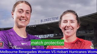 Melbourne Renegades vs Hobart Hurricanes The Most Predictable Matchup [upl. by Ainollopa]